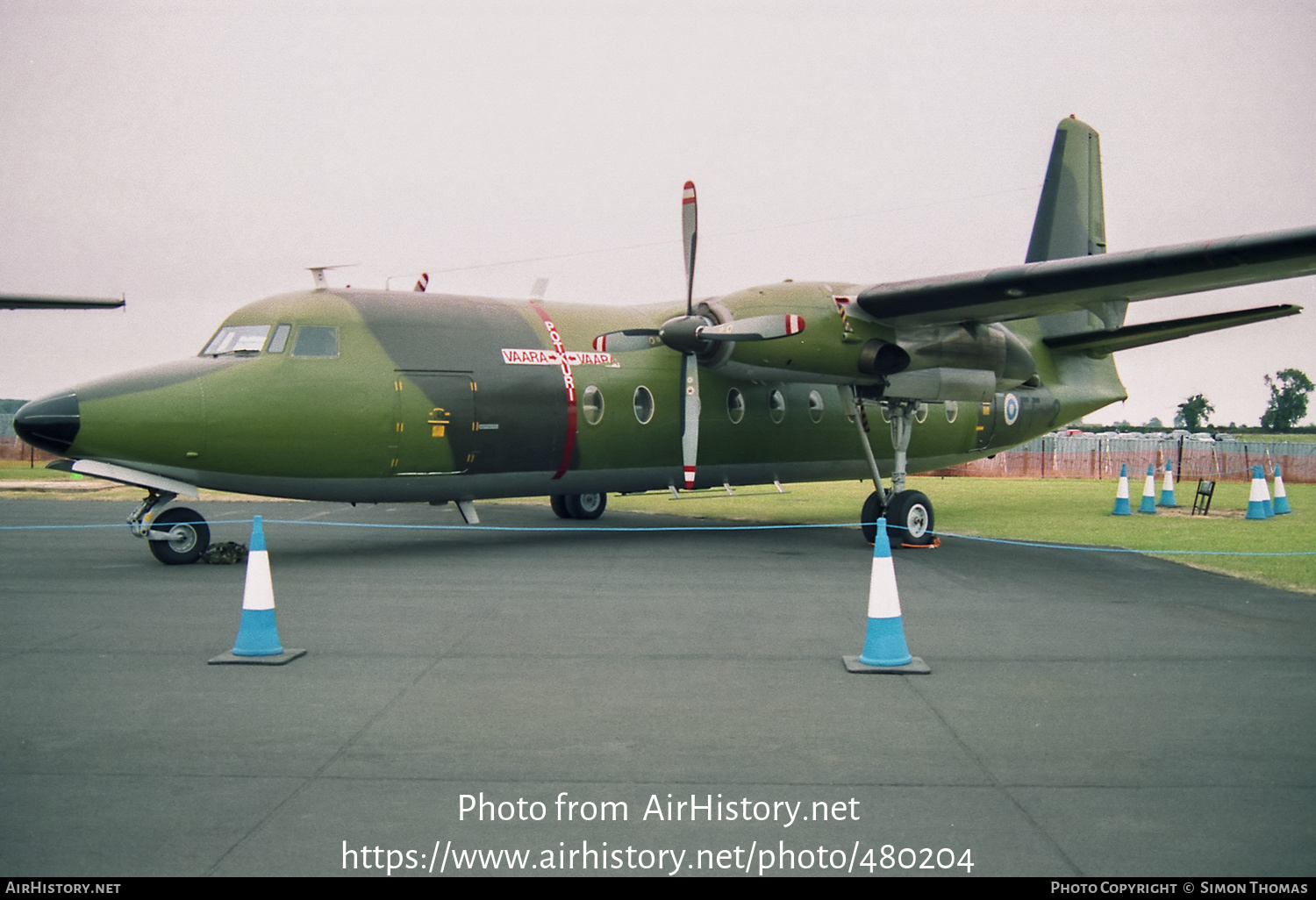 Aircraft Photo of FF-2 | Fokker F27-100 Friendship | Finland - Air Force | AirHistory.net #480204