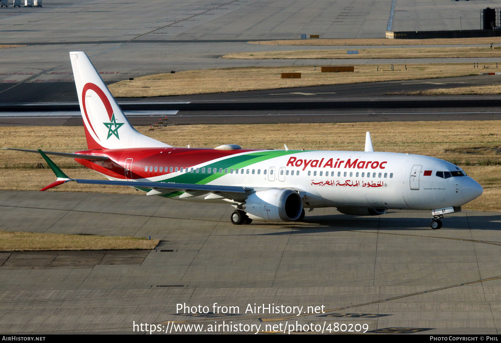 Aircraft Photo of CN-MAY | Boeing 737-8 Max 8 | Royal Air Maroc - RAM | AirHistory.net #480209