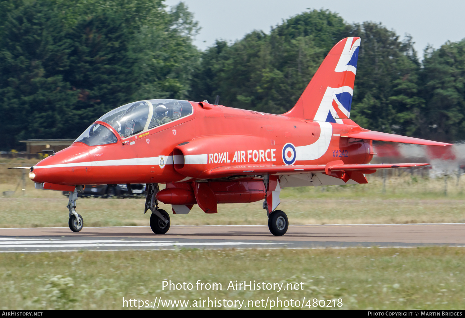 Aircraft Photo of XX242 | British Aerospace Hawk T1 | UK - Air Force | AirHistory.net #480218