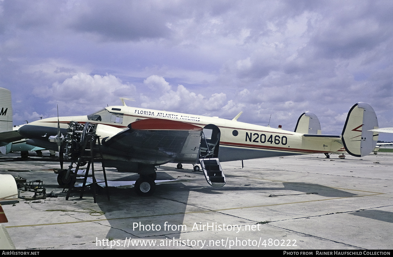 Aircraft Photo of N20460 | Beech D18S/Tri-Gear | Florida Atlantic Airlines | AirHistory.net #480222