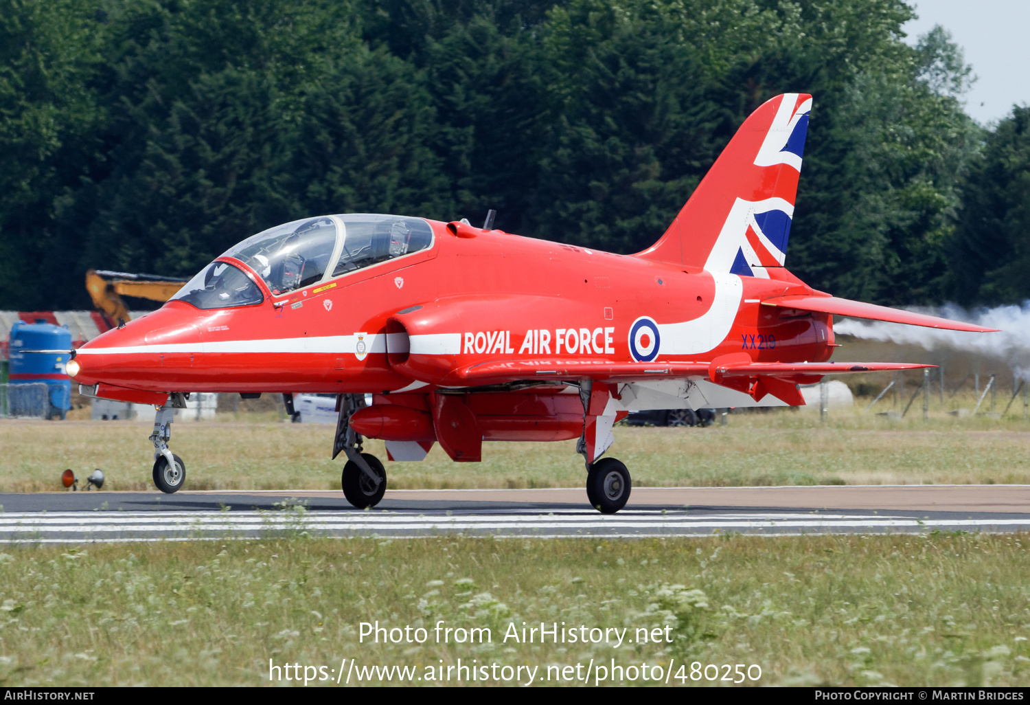 Aircraft Photo of XX219 | British Aerospace Hawk T1A | UK - Air Force | AirHistory.net #480250