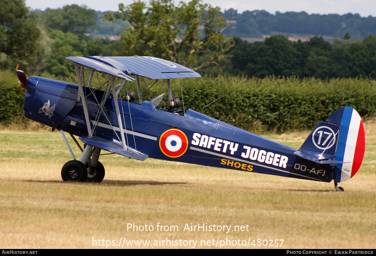 Aircraft Photo of OO-AFJ | Stampe-Vertongen SV-4C | AirHistory.net #480257