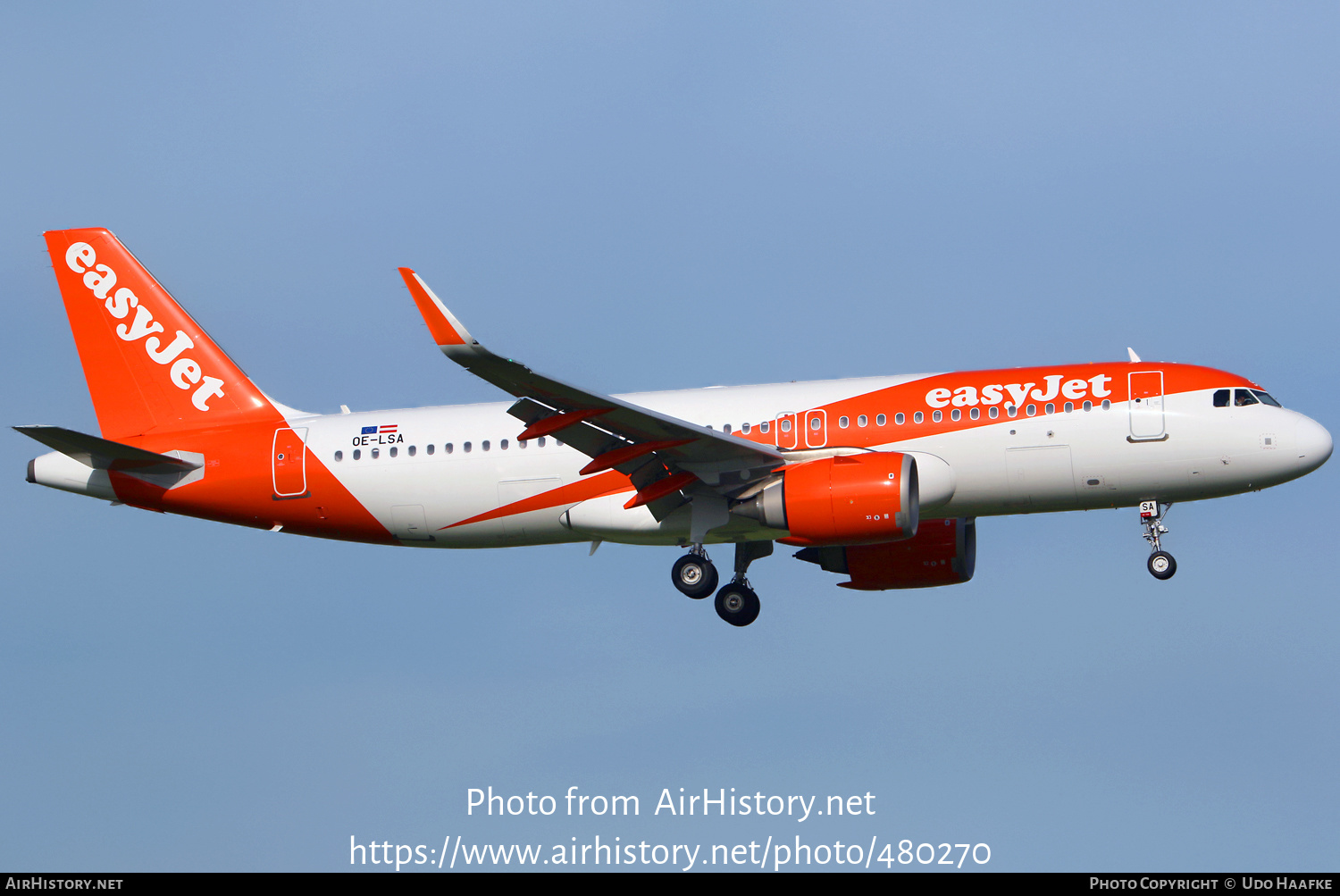 Aircraft Photo Of OE-LSA | Airbus A320-251N | EasyJet | AirHistory.net ...