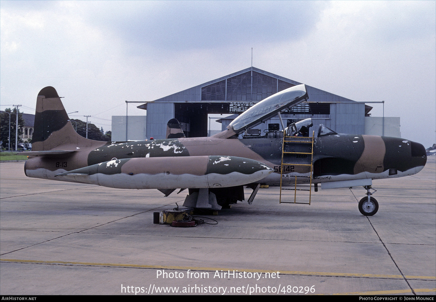 Aircraft Photo of T.F.11-8/13 / 8-13 | Lockheed RT-33A | Thailand - Air Force | AirHistory.net #480296