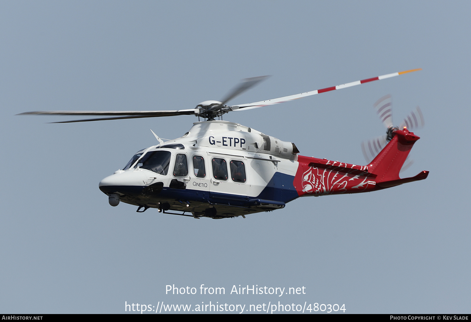 Aircraft Photo of G-ETPP | Leonardo AW-139 | QinetiQ | AirHistory.net #480304