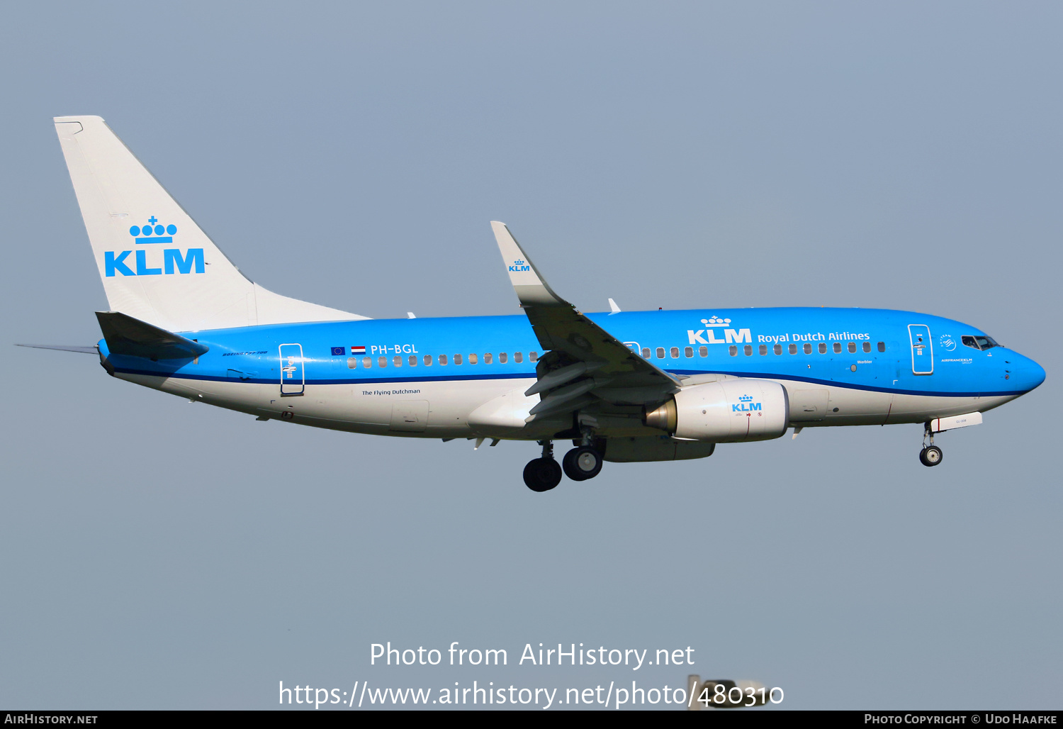 Aircraft Photo of PH-BGL | Boeing 737-7K2 | KLM - Royal Dutch Airlines | AirHistory.net #480310