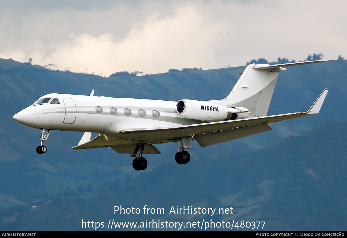 Aircraft Photo of N196PA | Gulfstream Aerospace G-1159A Gulfstream III | AirHistory.net #480377