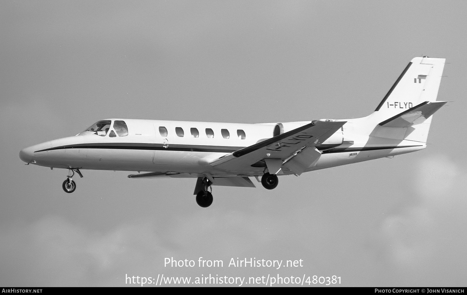 Aircraft Photo of I-FLYD | Cessna 550 Citation II | AirHistory.net #480381