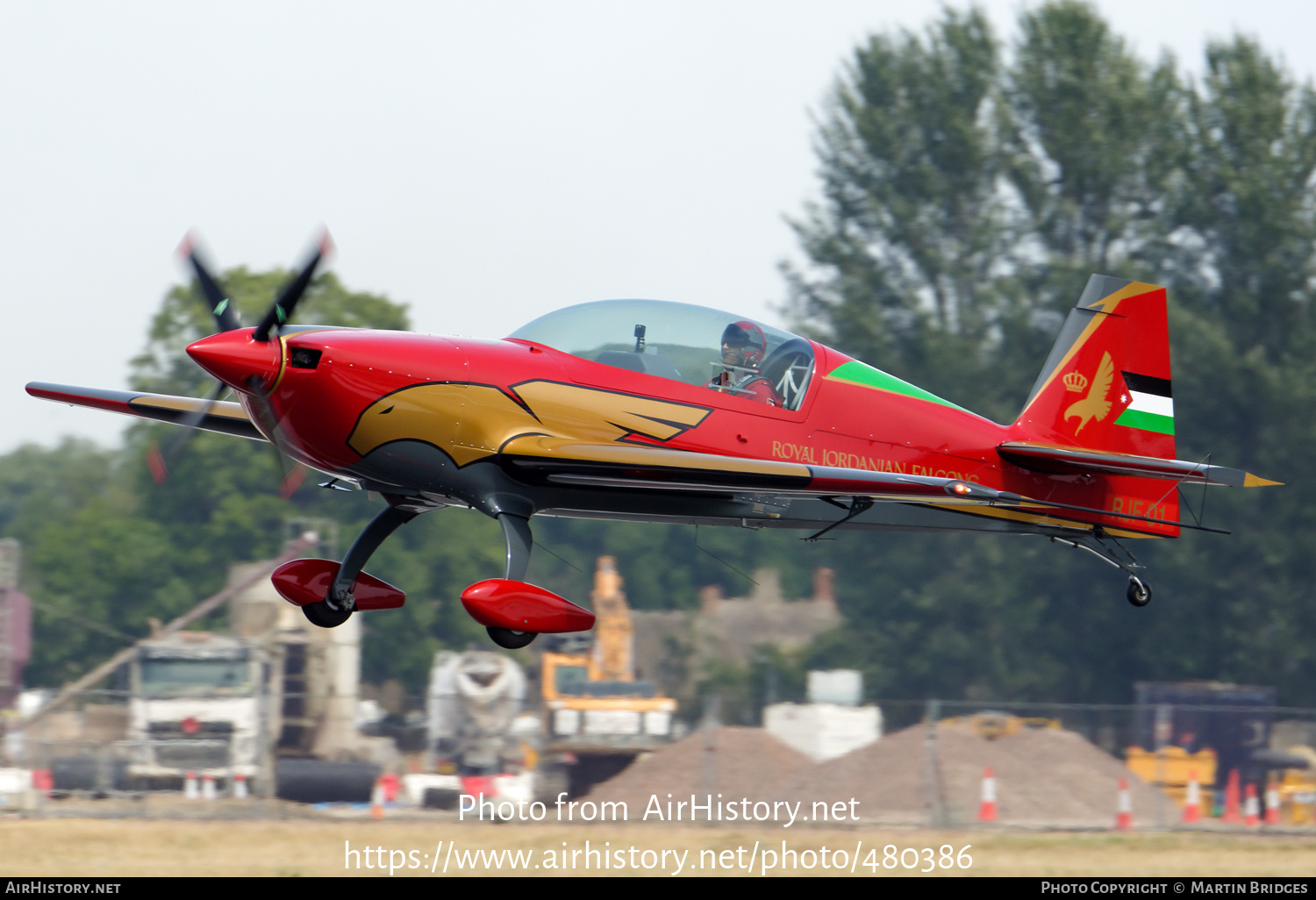 Aircraft Photo of RJF01 | Extra EA-330LX | Royal Jordanian Falcons | AirHistory.net #480386