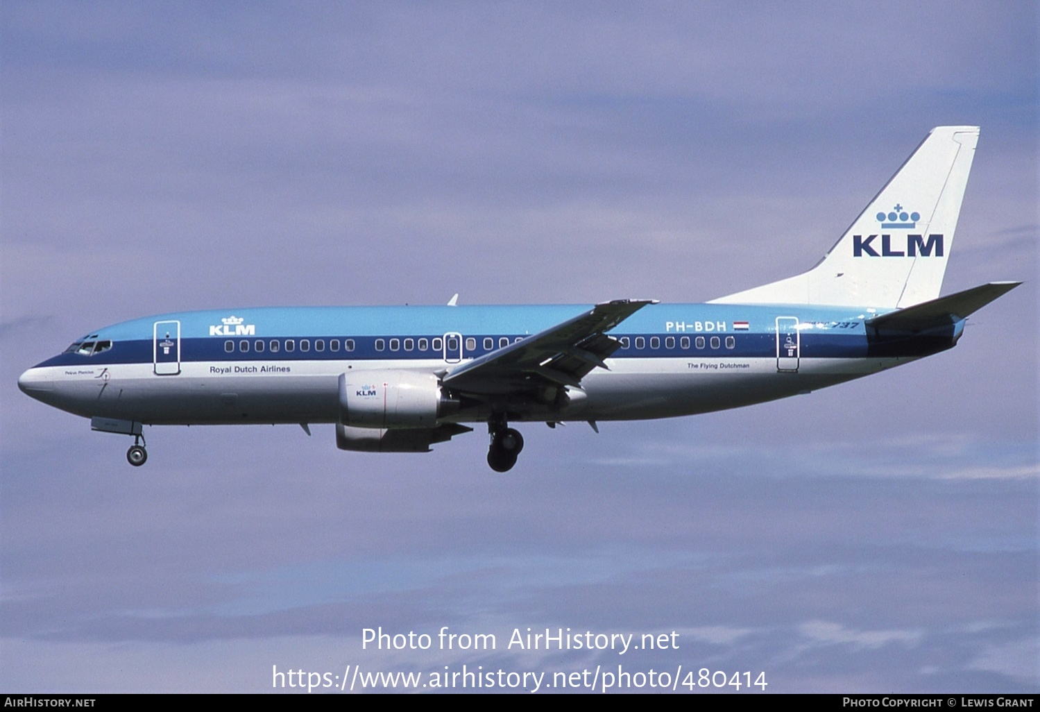 Aircraft Photo of PH-BDH | Boeing 737-306 | KLM - Royal Dutch Airlines | AirHistory.net #480414