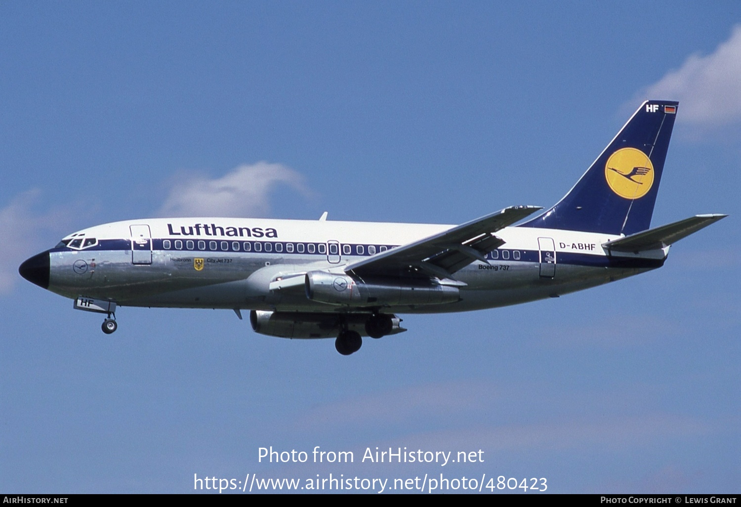 Aircraft Photo Of D-ABHF | Boeing 737-230/Adv | Lufthansa | AirHistory ...