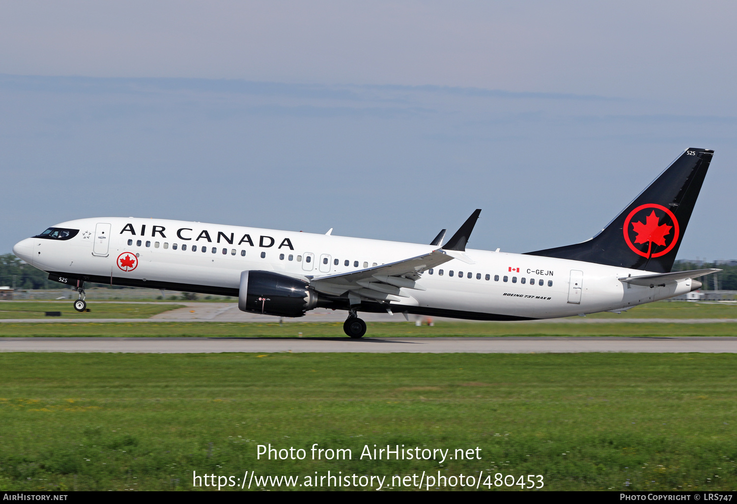 Aircraft Photo of C-GEJN | Boeing 737-8 Max 8 | Air Canada | AirHistory.net #480453