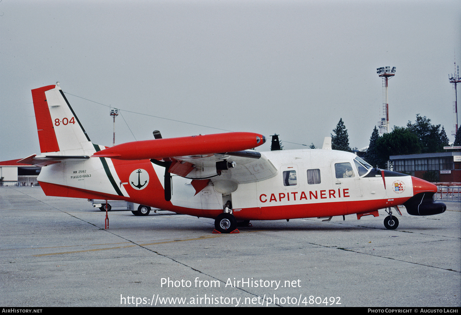 Aircraft Photo of MM25162 | Piaggio P-166DL-3/SEM | Italy - Capitanerie | AirHistory.net #480492