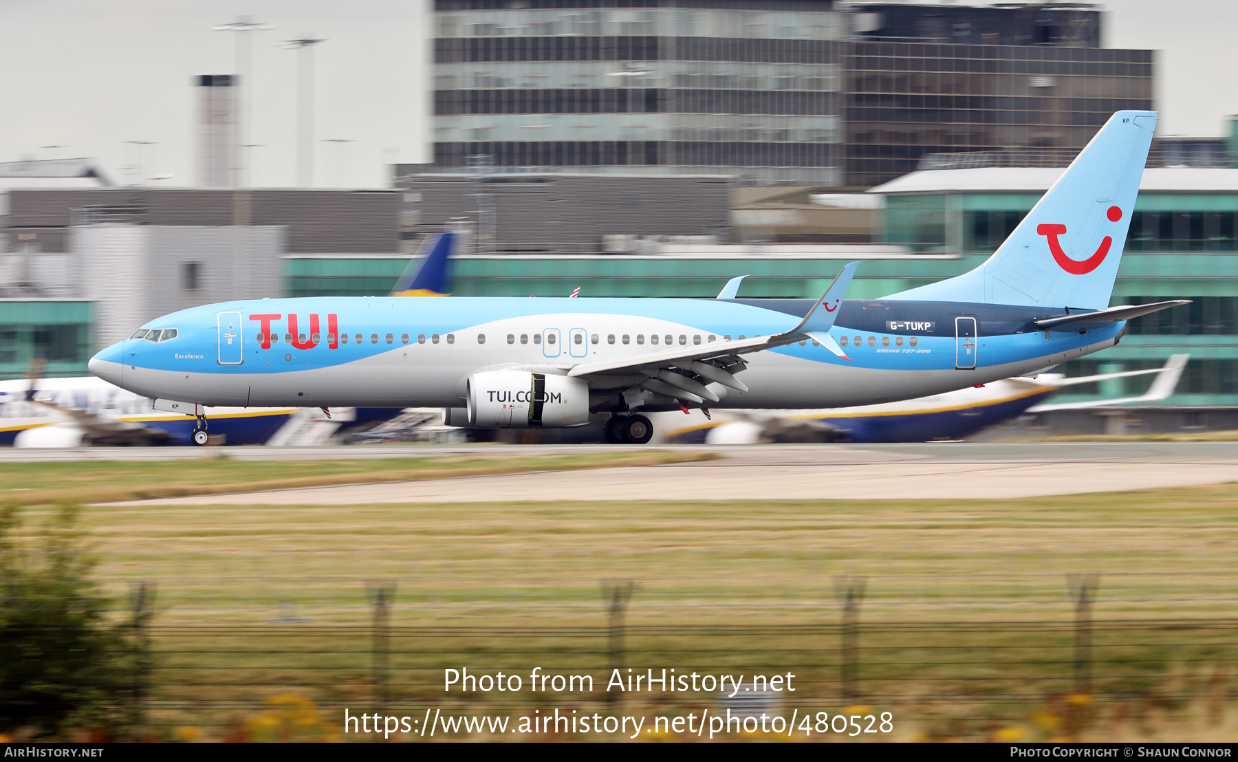 Aircraft Photo of G-TUKP | Boeing 737-8K5 | TUI | AirHistory.net #480528