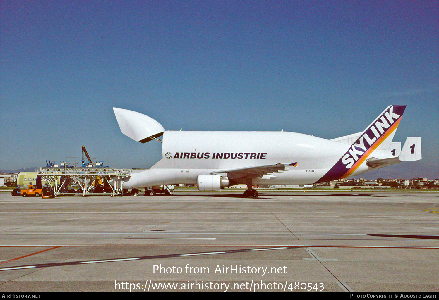 Aircraft Photo of F-GSTA | Airbus A300B4-608ST Beluga (Super Transporter) | Airbus Transport International | AirHistory.net #480543