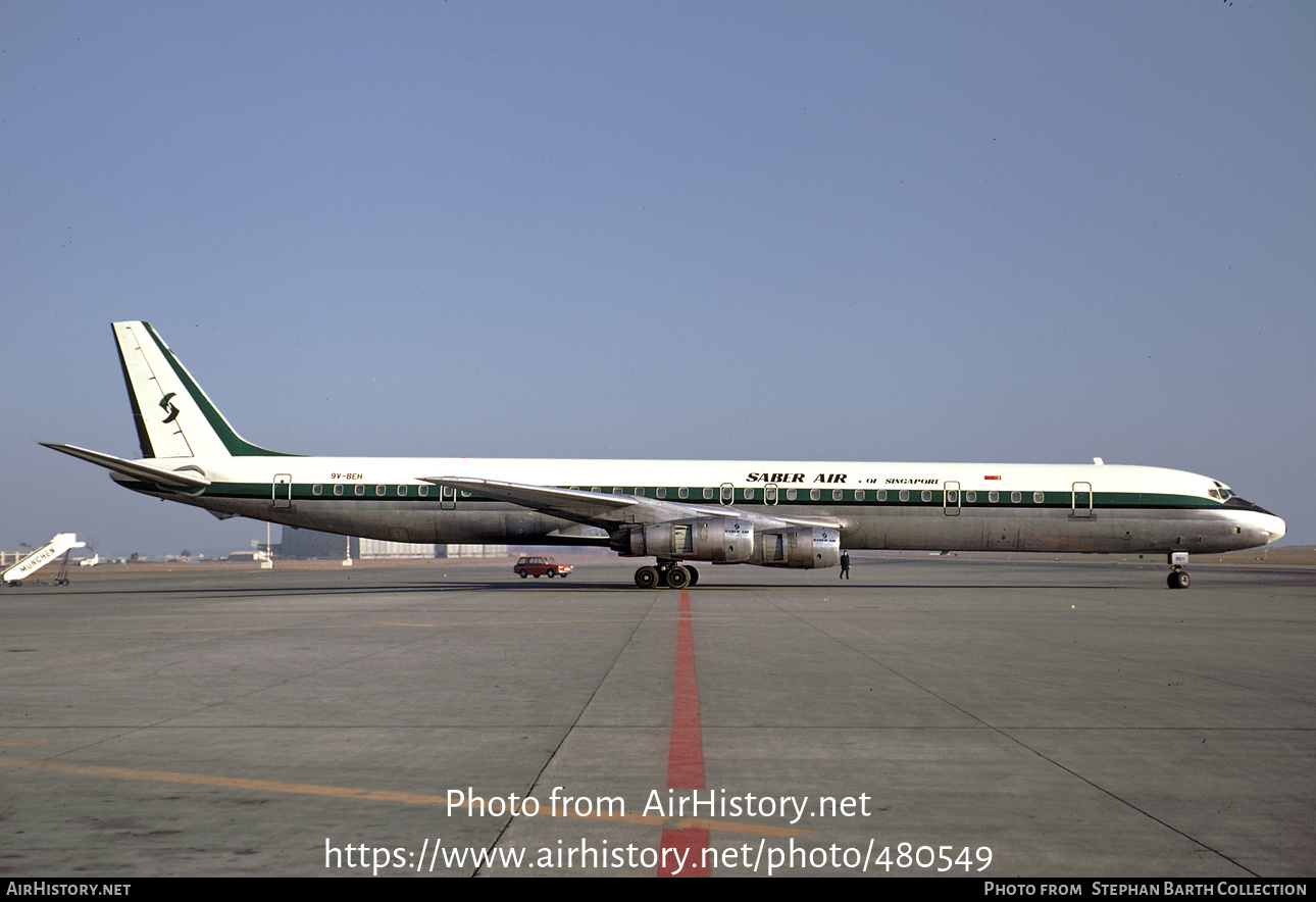 Aircraft Photo of 9V-BEH | McDonnell Douglas DC-8-61CF | Saber Air