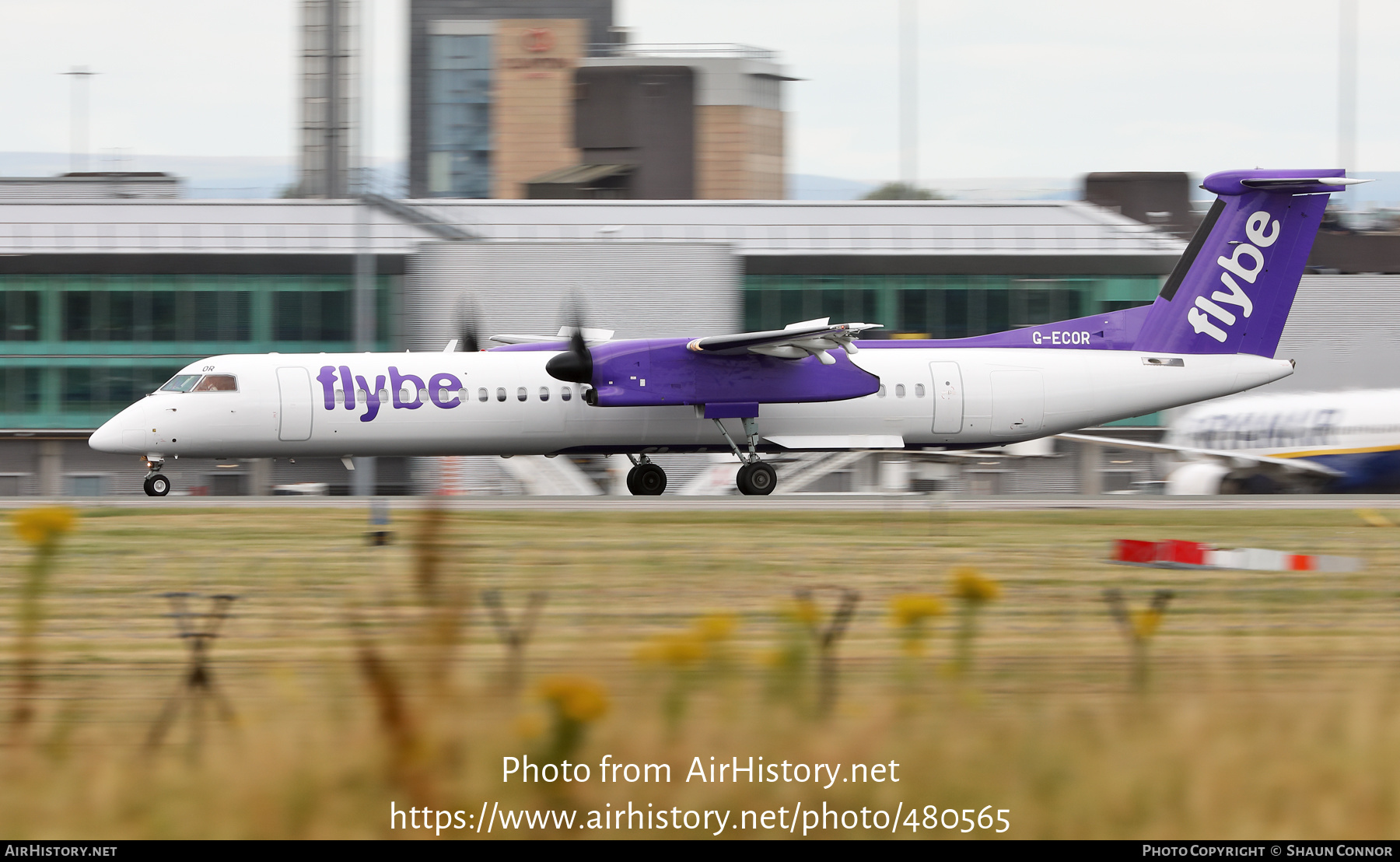 Aircraft Photo of G-ECOR | Bombardier DHC-8-402 Dash 8 | Flybe | AirHistory.net #480565