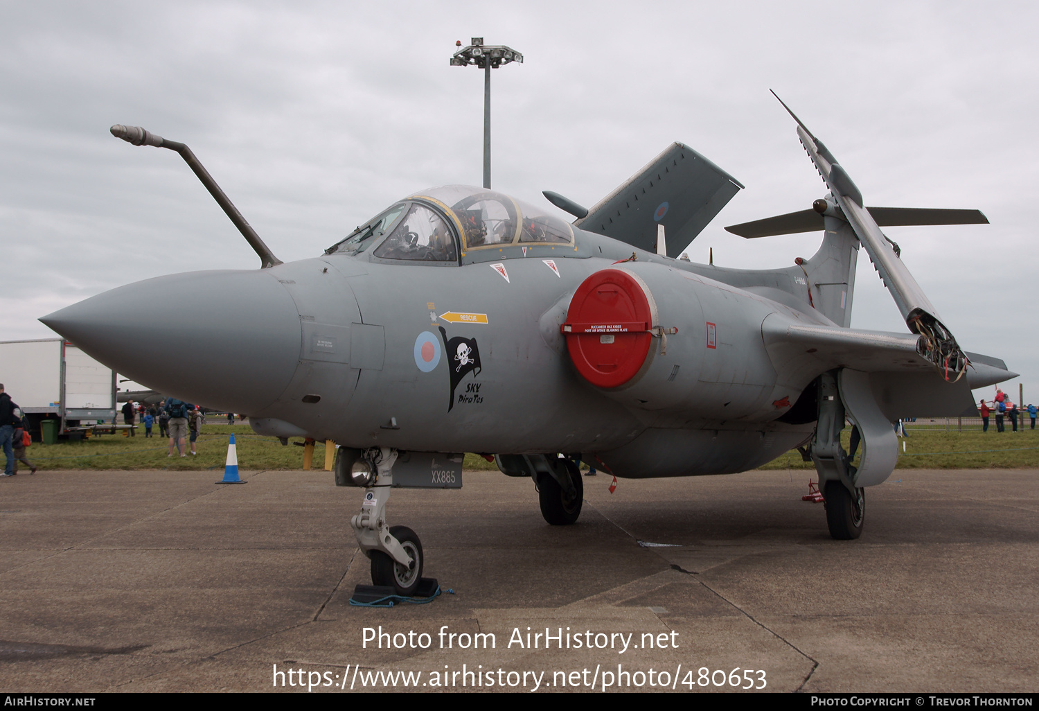 Aircraft Photo of G-HHAA / XX885 | Hawker Siddeley Buccaneer S2B | Hawker Hunter Aviation - HHA | UK - Air Force | AirHistory.net #480653