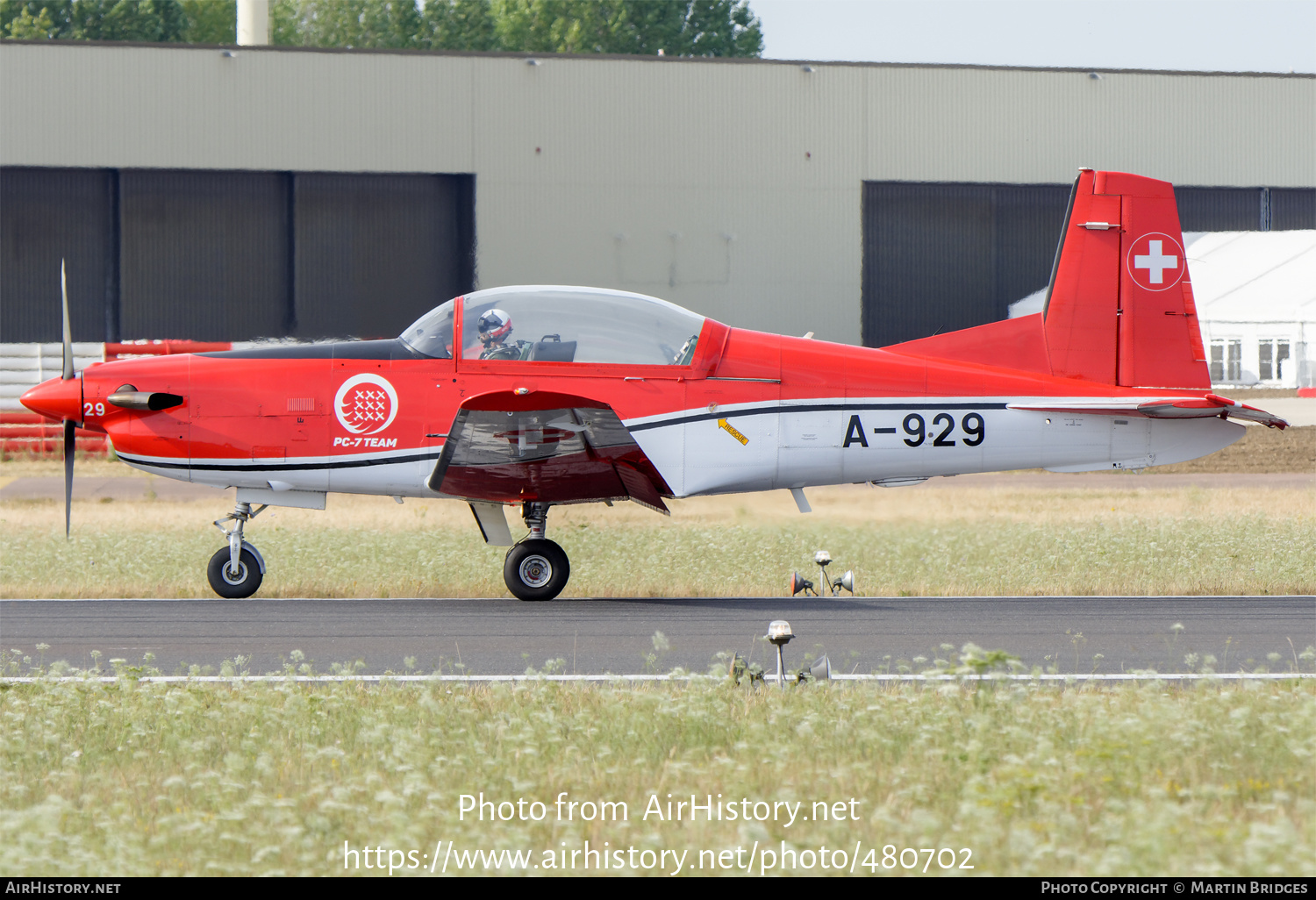 Aircraft Photo of A-929 | Pilatus NCPC-7 | Switzerland - Air Force | AirHistory.net #480702