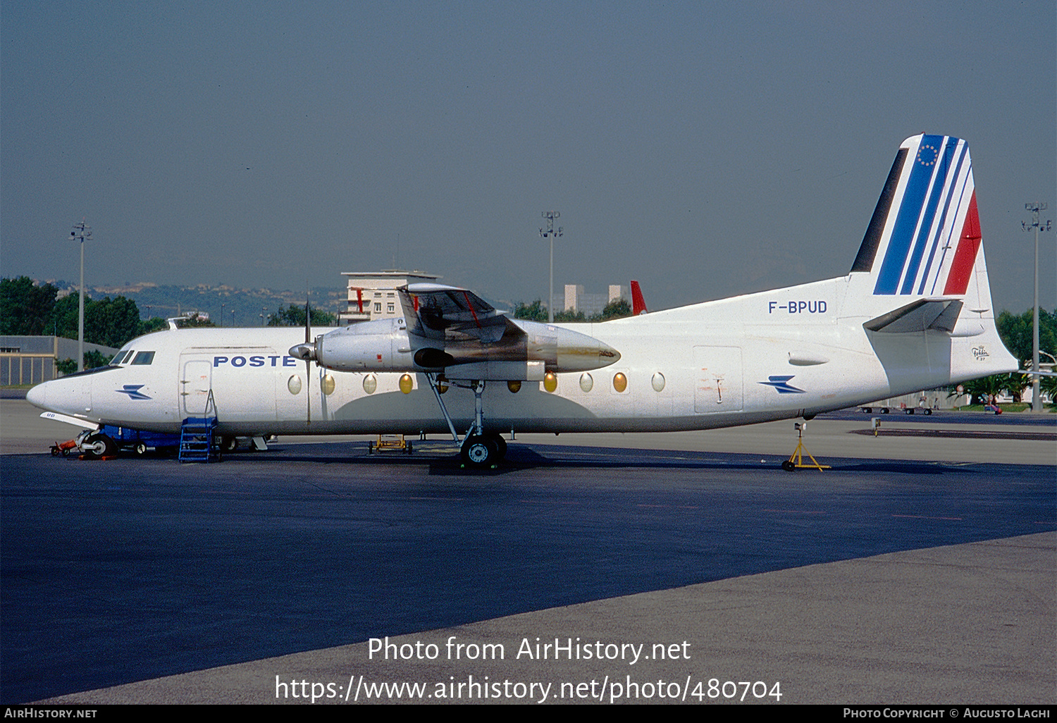 Aircraft Photo of F-BPUD | Fokker F27-500 Friendship | La Poste | AirHistory.net #480704