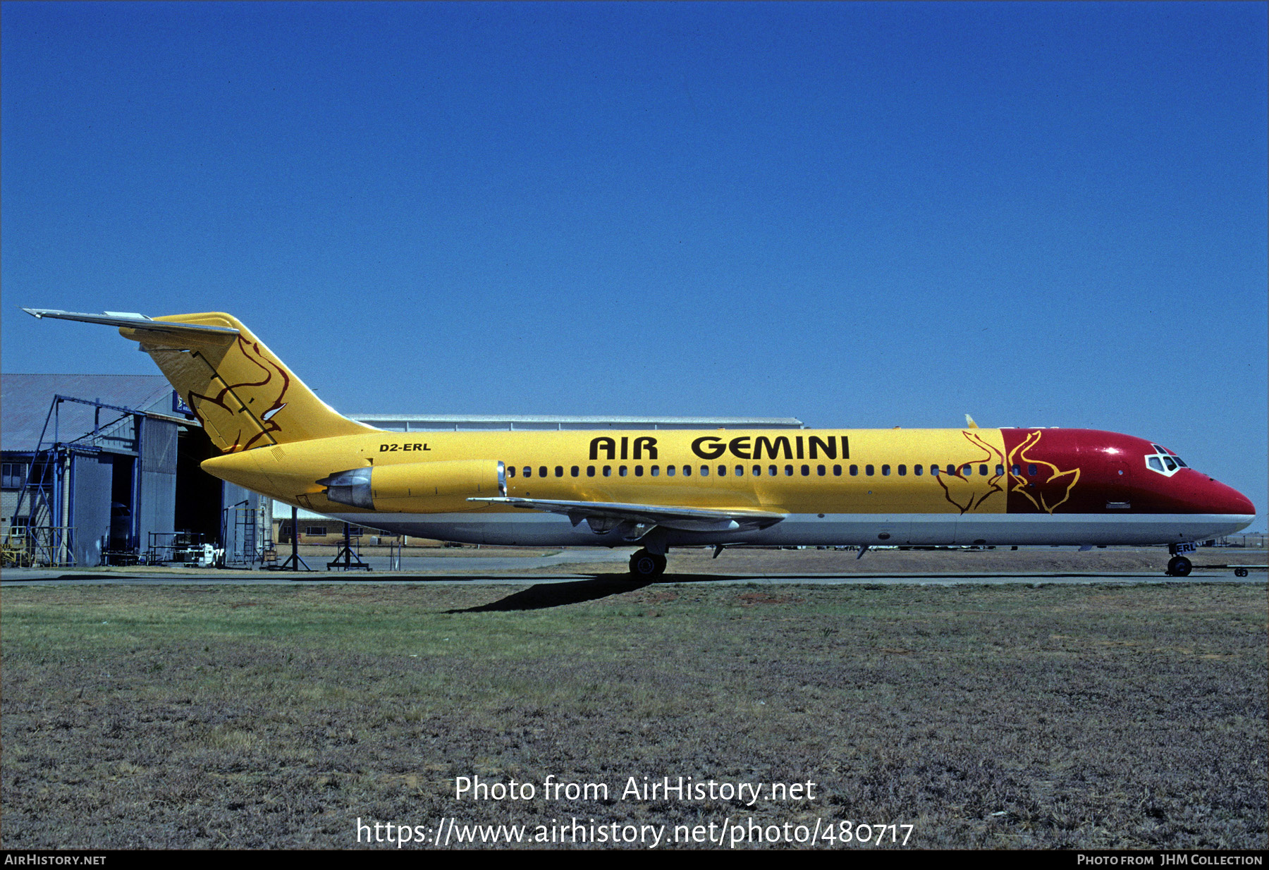 Aircraft Photo of D2-ERL | McDonnell Douglas DC-9-32 | Air Gemini | AirHistory.net #480717