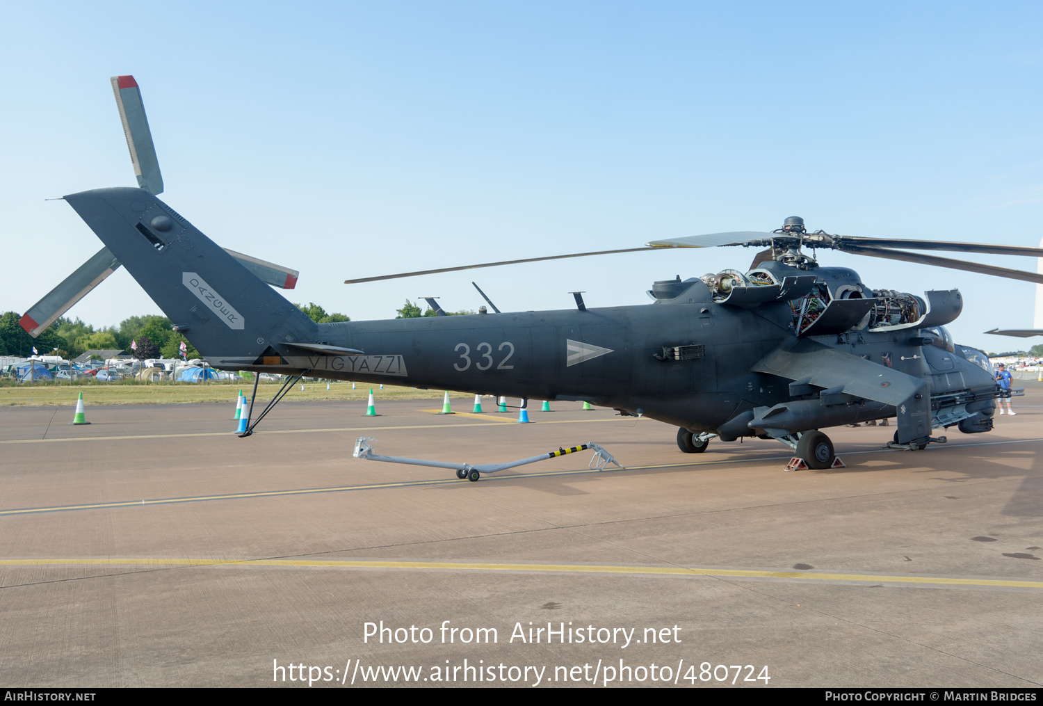 Aircraft Photo of 332 | Mil Mi-24P | Hungary - Air Force | AirHistory.net #480724