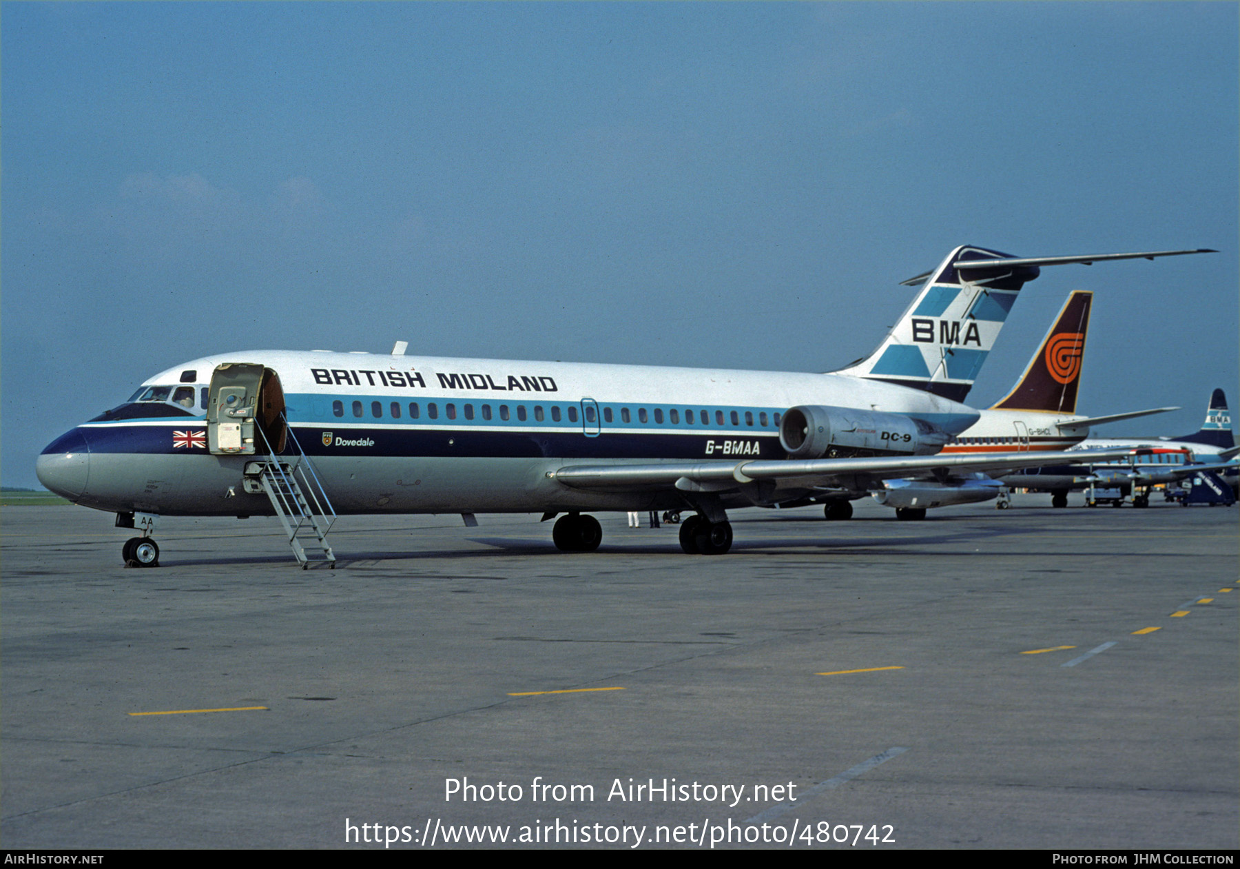 Aircraft Photo of G-BMAA | Douglas DC-9-15 | British Midland Airways - BMA | AirHistory.net #480742