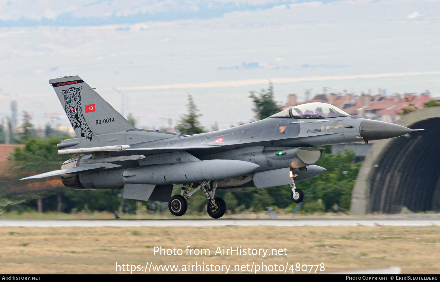 Aircraft Photo of 90-0014 | Lockheed Martin F-16C Fighting Falcon | Turkey - Air Force | AirHistory.net #480778