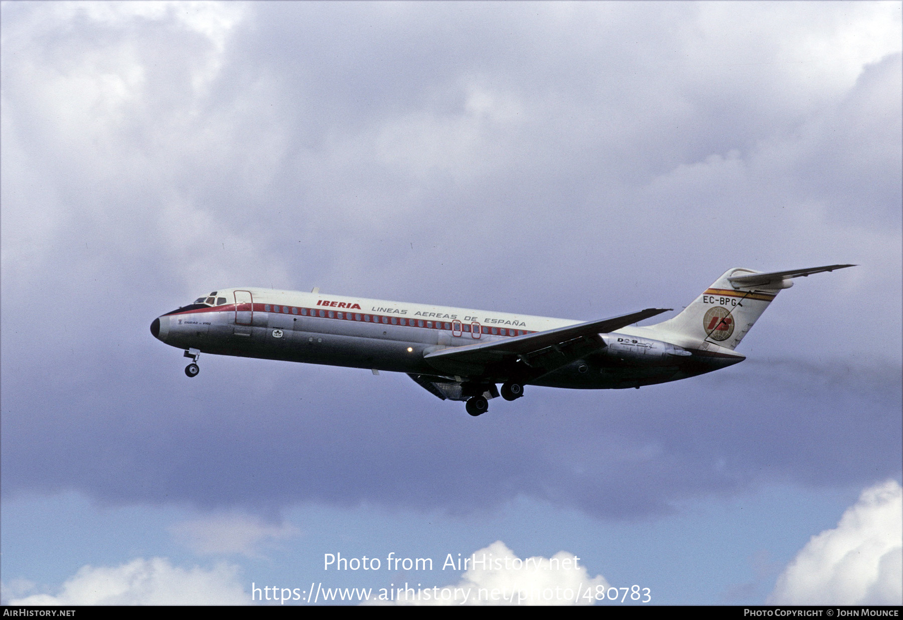 Aircraft Photo of EC-BPG | McDonnell Douglas DC-9-32 | Iberia | AirHistory.net #480783