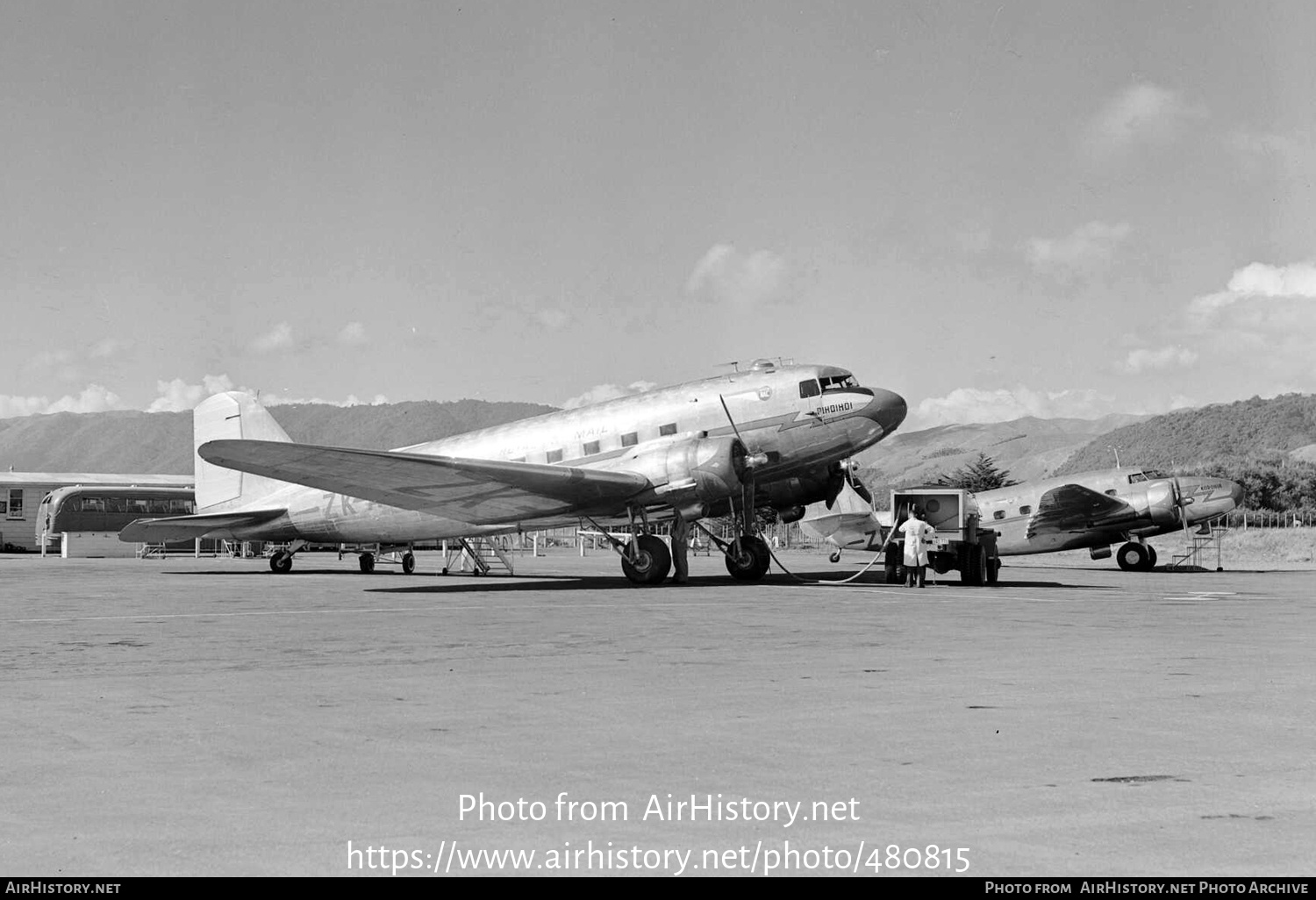 Aircraft Photo of ZK-AQU | Douglas C-47B Skytrain | New Zealand National Airways Corporation - NAC | AirHistory.net #480815