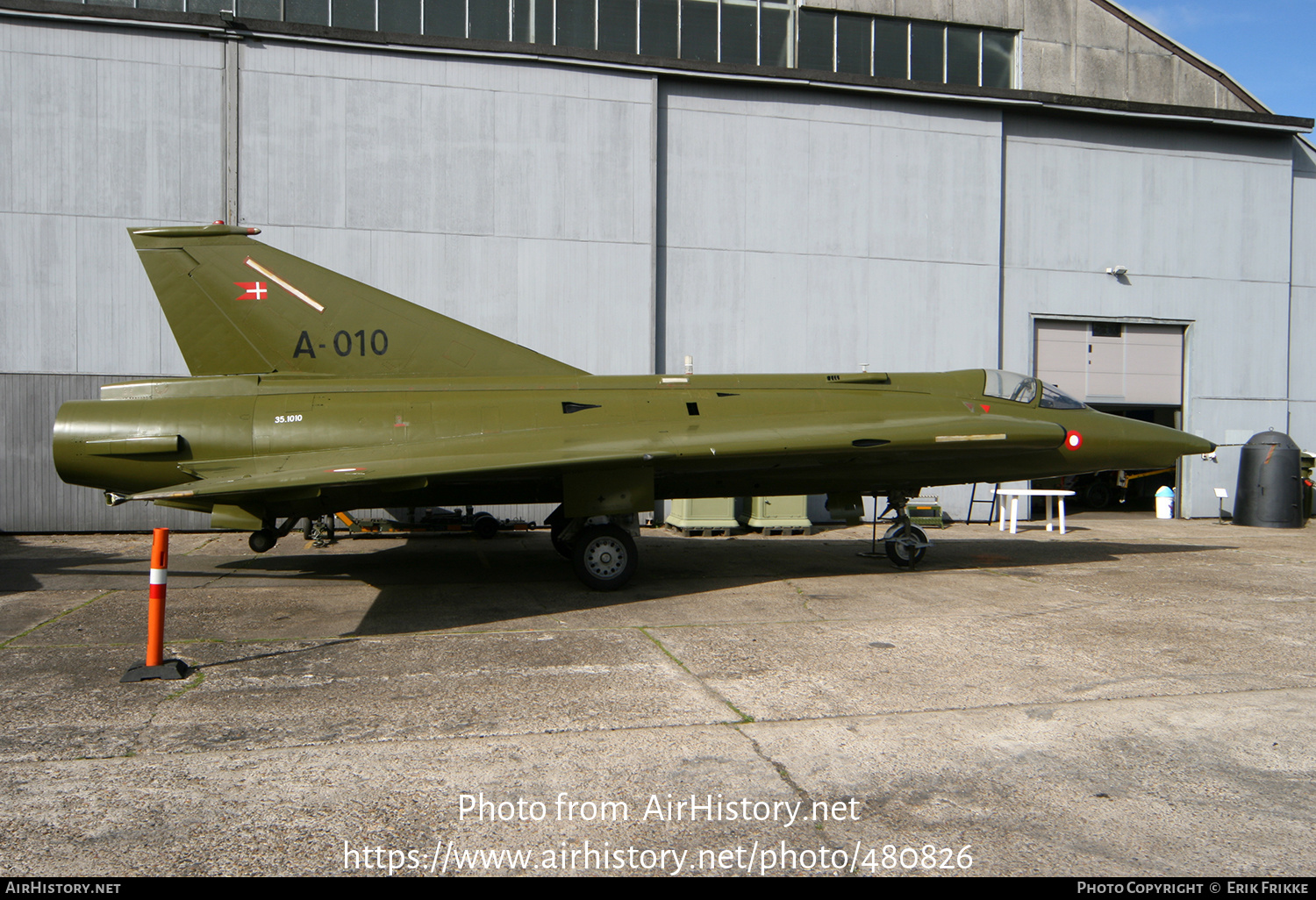 Aircraft Photo of A-010 | Saab F-35 Draken | Denmark - Air Force | AirHistory.net #480826