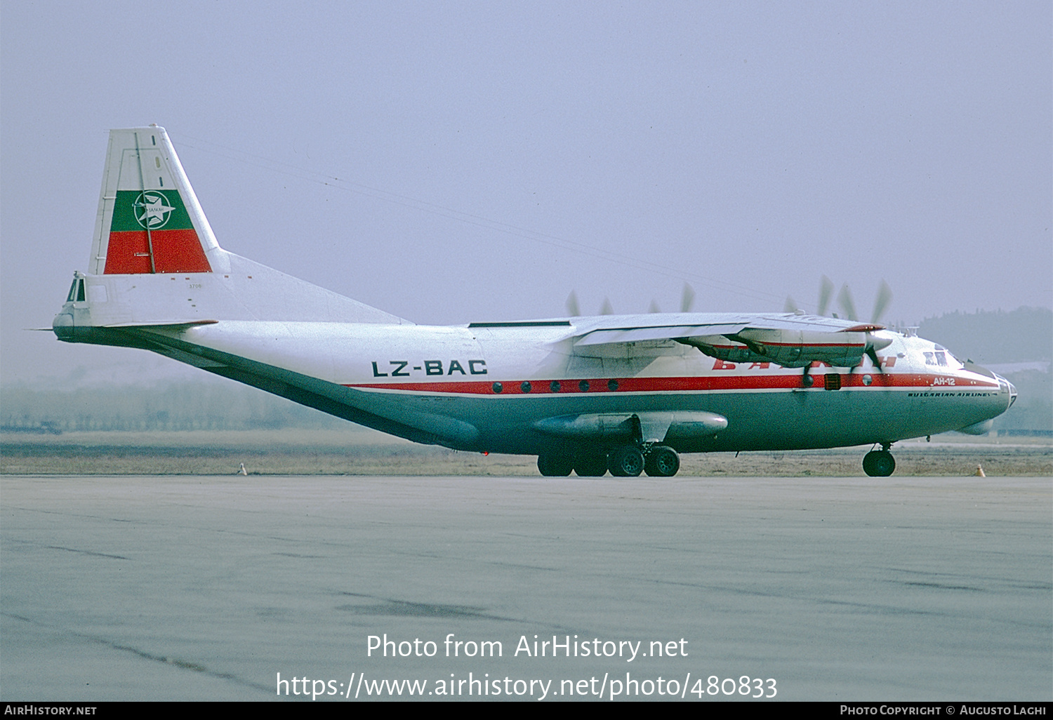 Aircraft Photo of LZ-BAC | Antonov An-12B | Balkan - Bulgarian Airlines Cargo | AirHistory.net #480833