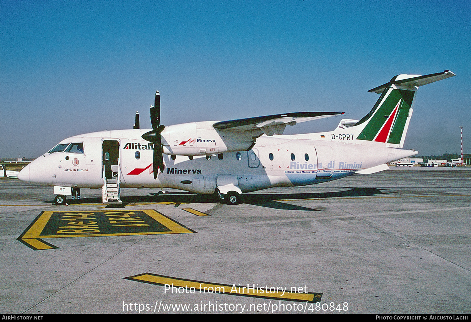 Aircraft Photo of D-CPRT | Dornier 328-110 | Alitalia Express | AirHistory.net #480848