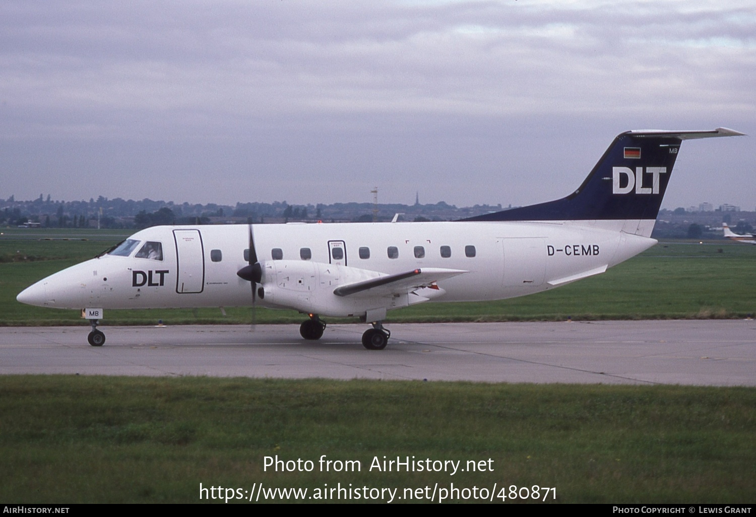 Aircraft Photo of D-CEMB | Embraer EMB-120RT Brasilia | DLT - Deutsche Luftverkehrsgesellschaft | AirHistory.net #480871