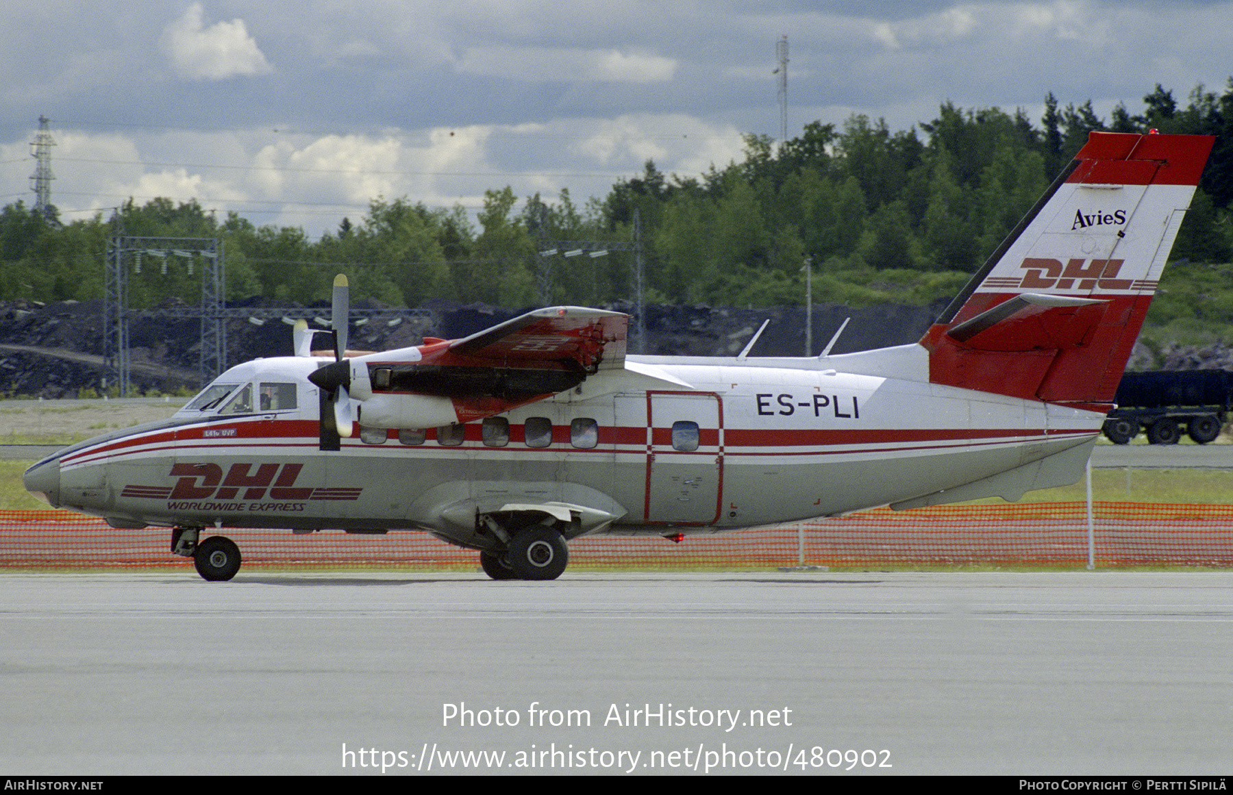 Aircraft Photo of ES-PLI | Let L-410UVP Turbolet | DHL Worldwide Express | AirHistory.net #480902