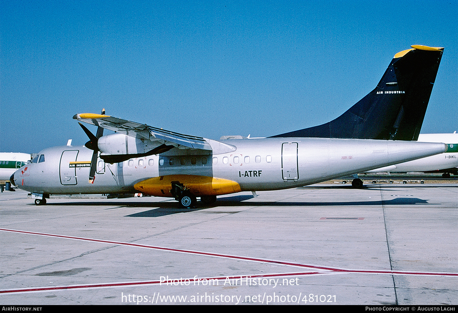 Aircraft Photo of I-ATRF | ATR ATR-42-300 | Air Industria | AirHistory.net #481021