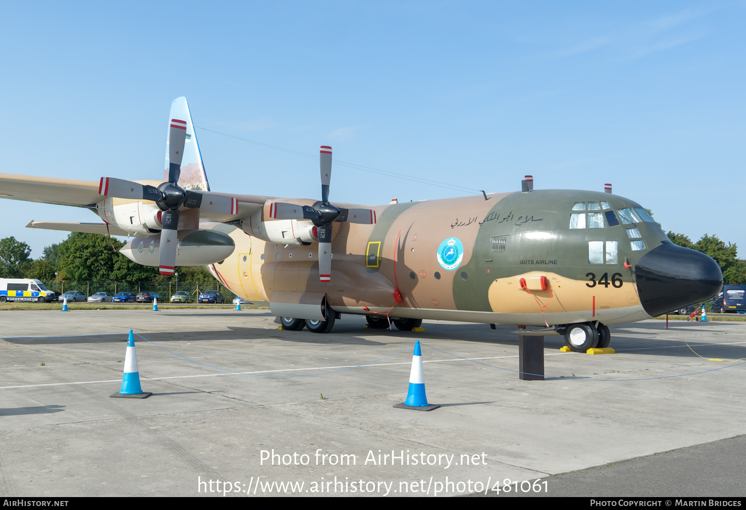 Aircraft Photo of 346 | Lockheed C-130H Hercules | Jordan - Air Force | AirHistory.net #481061