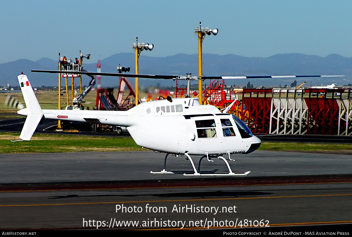 Aircraft Photo of XA-UCO | Agusta AB-206B Jetranger III | AirHistory.net #481062