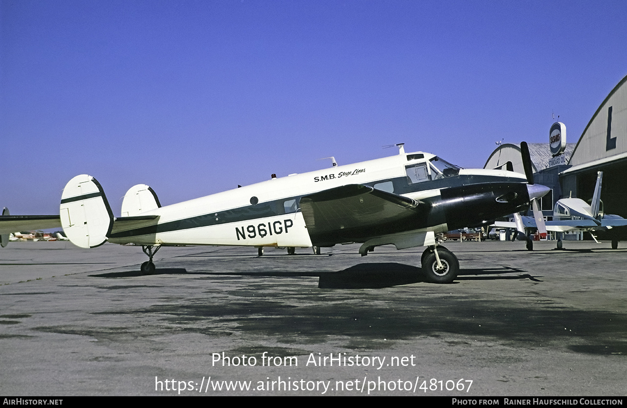 Aircraft Photo of N961GP | Hamilton Westwind III | SMB Stage Lines | AirHistory.net #481067