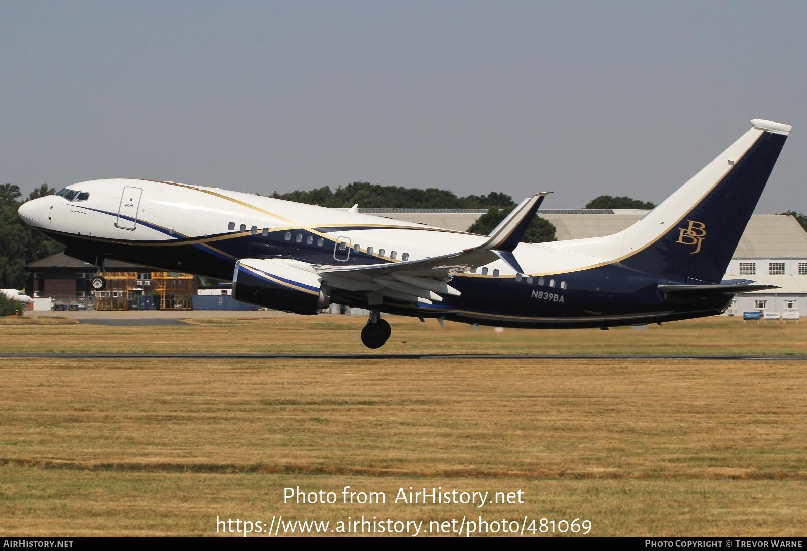 Aircraft Photo of N839BA | Boeing 737-77Z BBJ | Boeing | AirHistory.net #481069