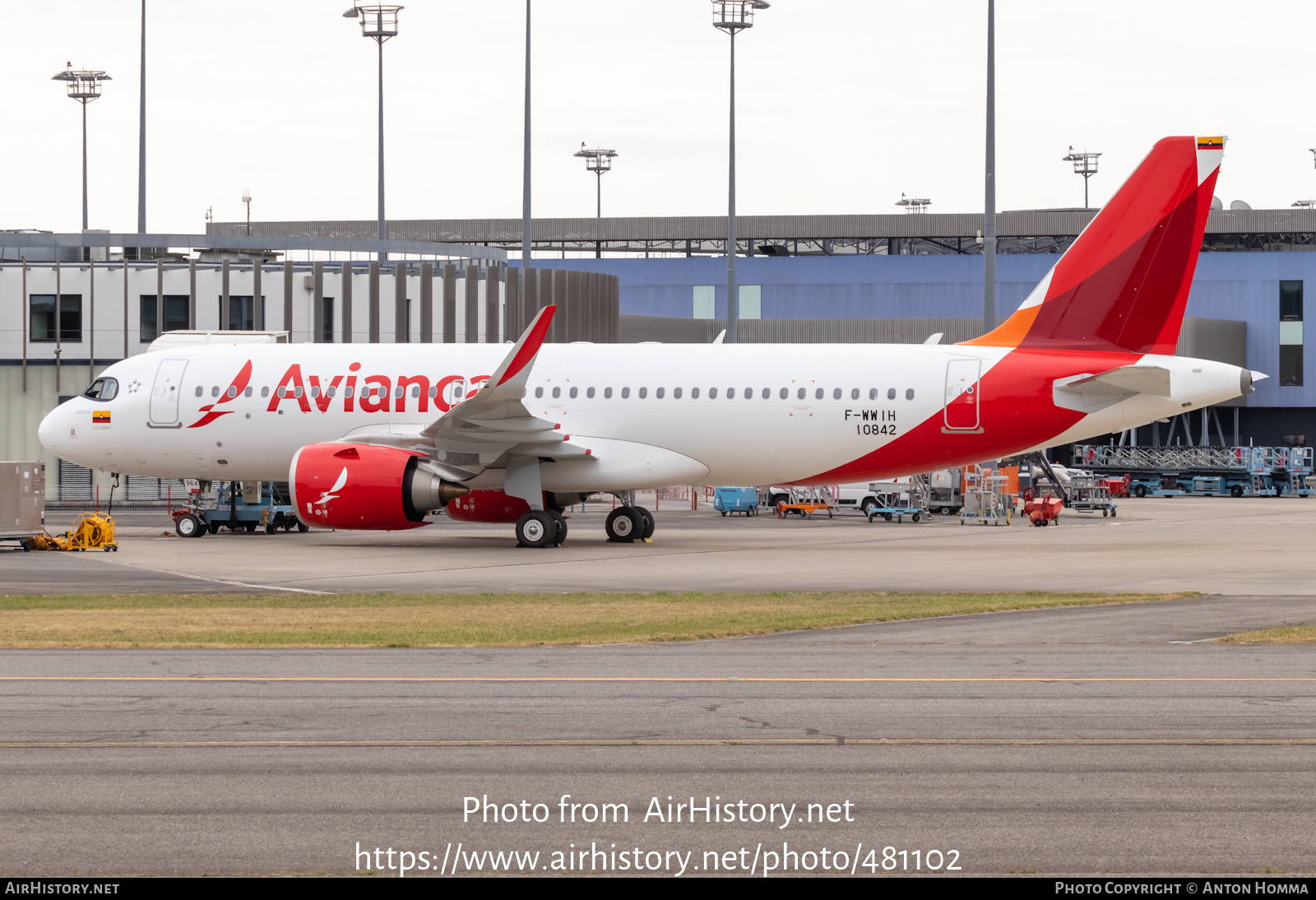 Aircraft Photo of F-WWIH | Airbus A320-251N | Avianca | AirHistory.net #481102