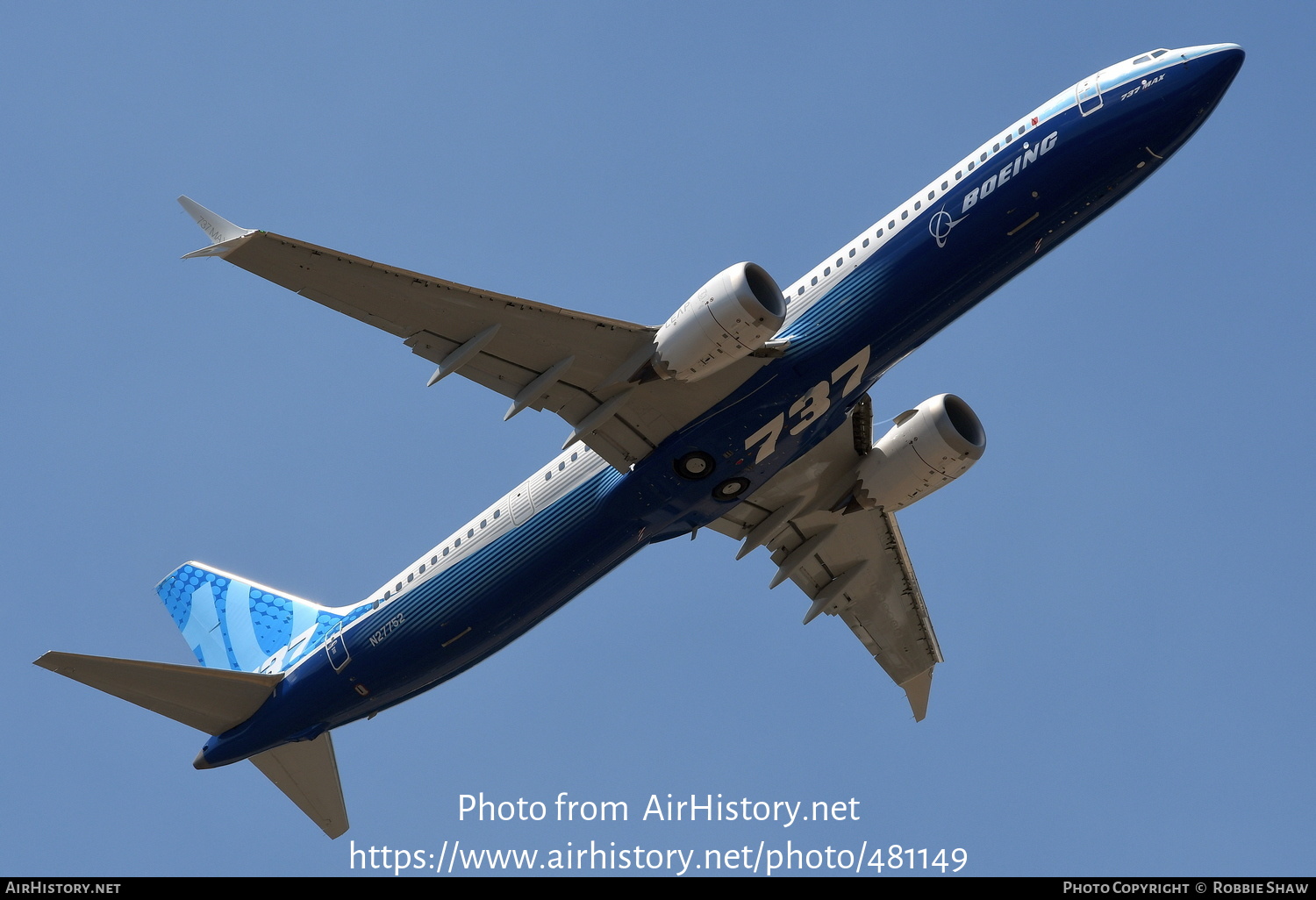 Aircraft Photo of N27752 | Boeing 737-10 Max 10 | Boeing | AirHistory.net #481149