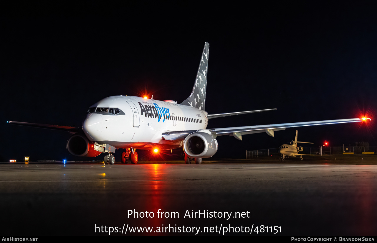 Aircraft Photo of C-GKFQ | Boeing 737-6CT | Aeroflyer | AirHistory.net #481151