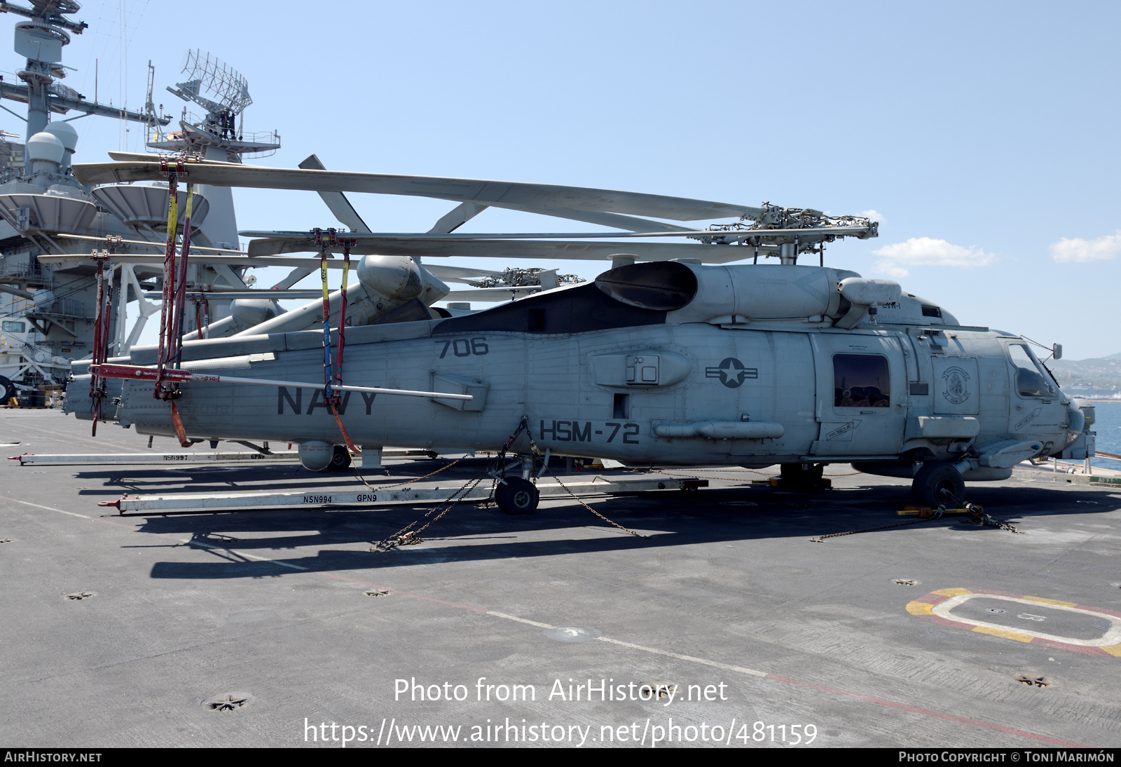 Aircraft Photo of 167066 | Sikorsky MH-60R Seahawk (S-70B) | USA - Navy | AirHistory.net #481159