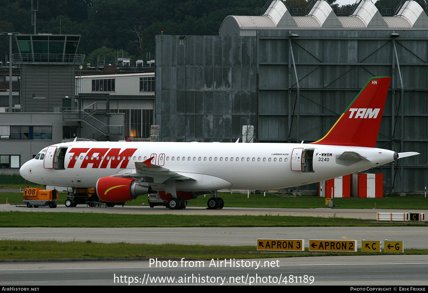 Aircraft Photo of F-WWBM | Airbus A320-214 | TAM Linhas Aéreas | AirHistory.net #481189