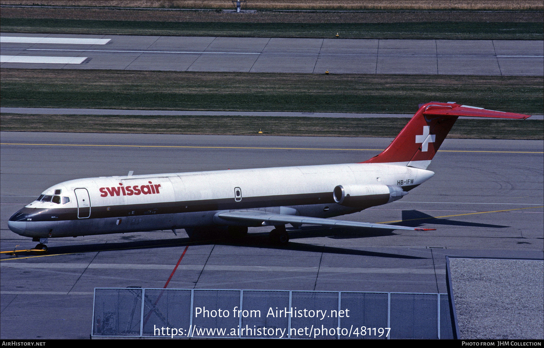 Aircraft Photo of HB-IFW | McDonnell Douglas DC-9-33F | Swissair Cargo | AirHistory.net #481197