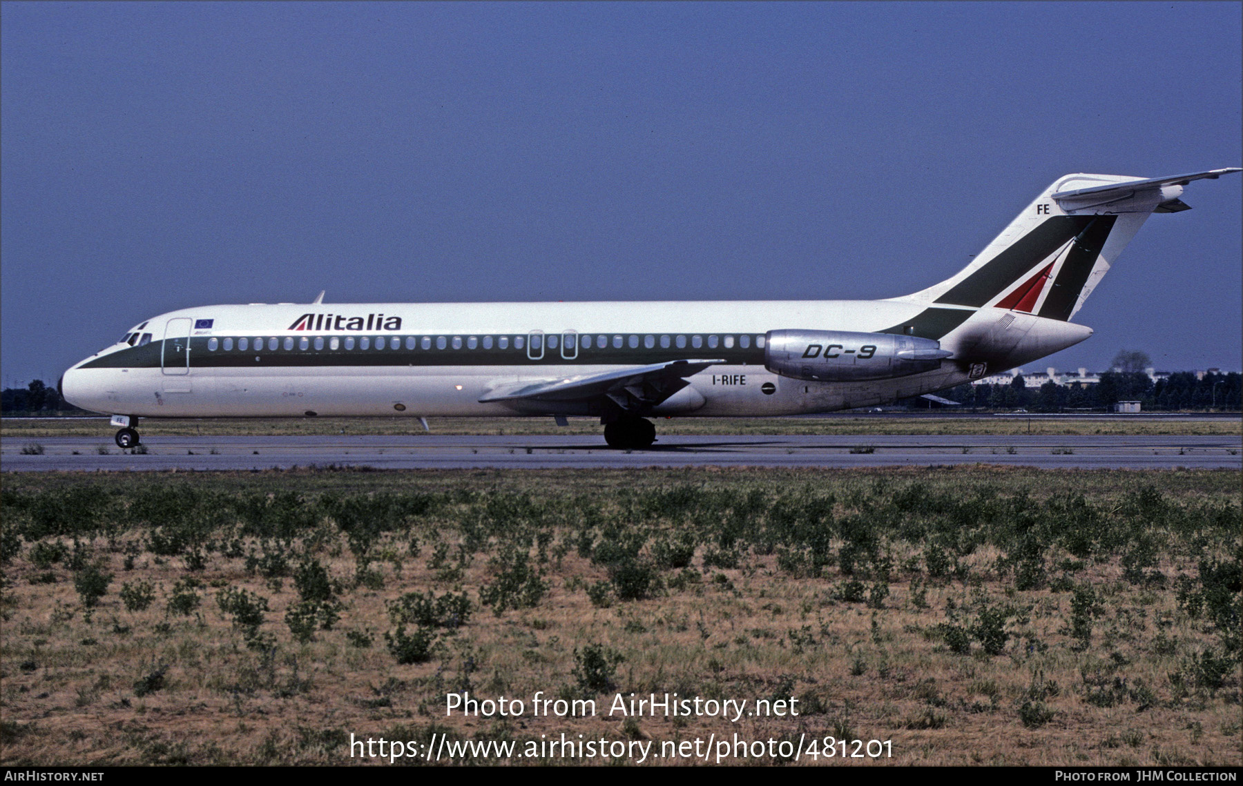 Aircraft Photo of I-RIFE | McDonnell Douglas DC-9-32 | Alitalia | AirHistory.net #481201