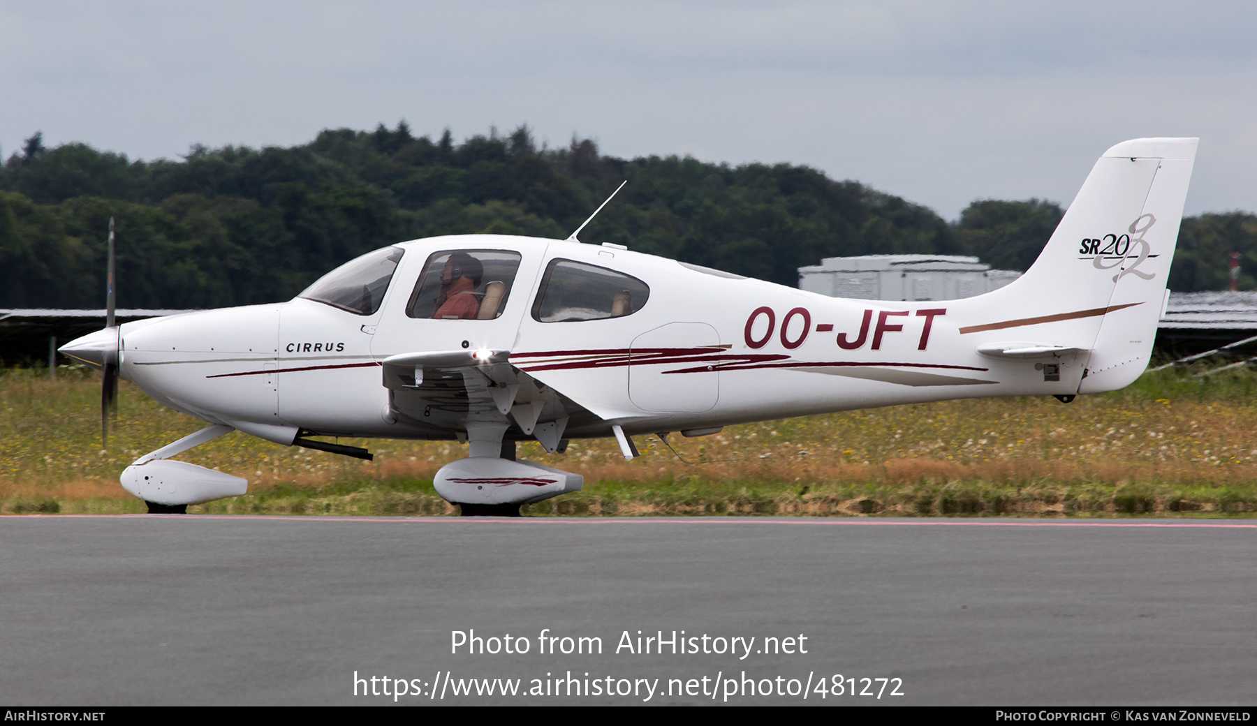 Aircraft Photo of OO-JFT | Cirrus SR-20 G2 | AirHistory.net #481272