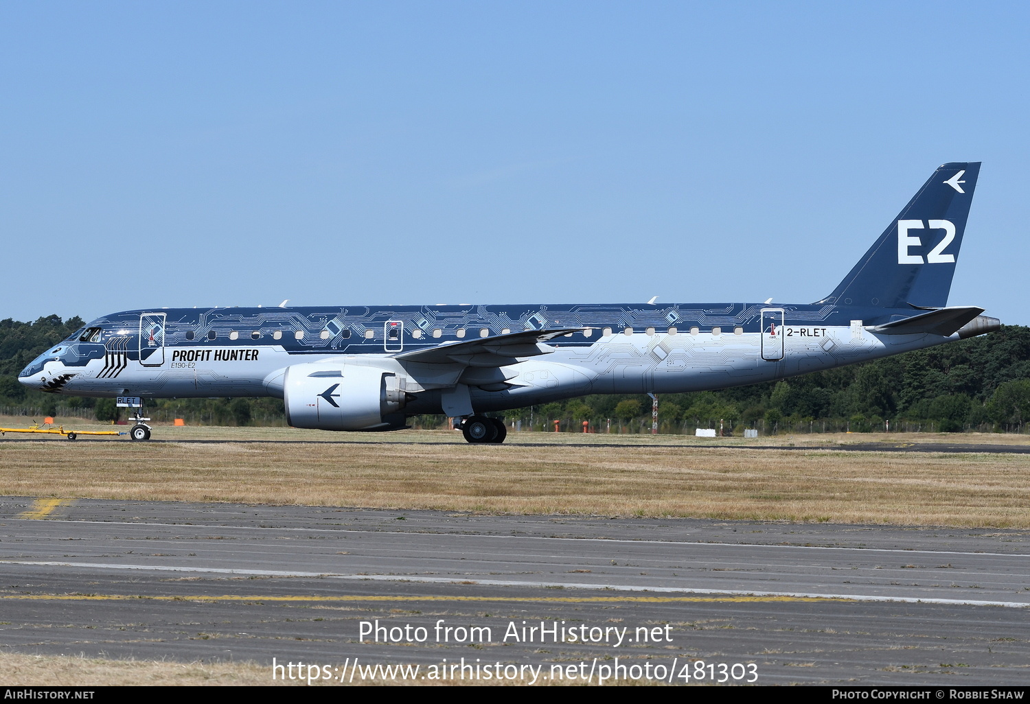 Aircraft Photo of 2-RLET | Embraer 190-E2 (ERJ-190-300) | Embraer | AirHistory.net #481303