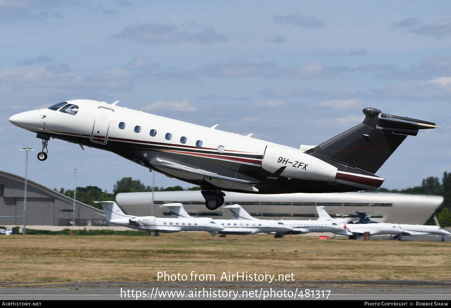 Aircraft Photo of 9H-ZFX | Embraer EMB-550 Legacy 500 | AirHistory.net #481317